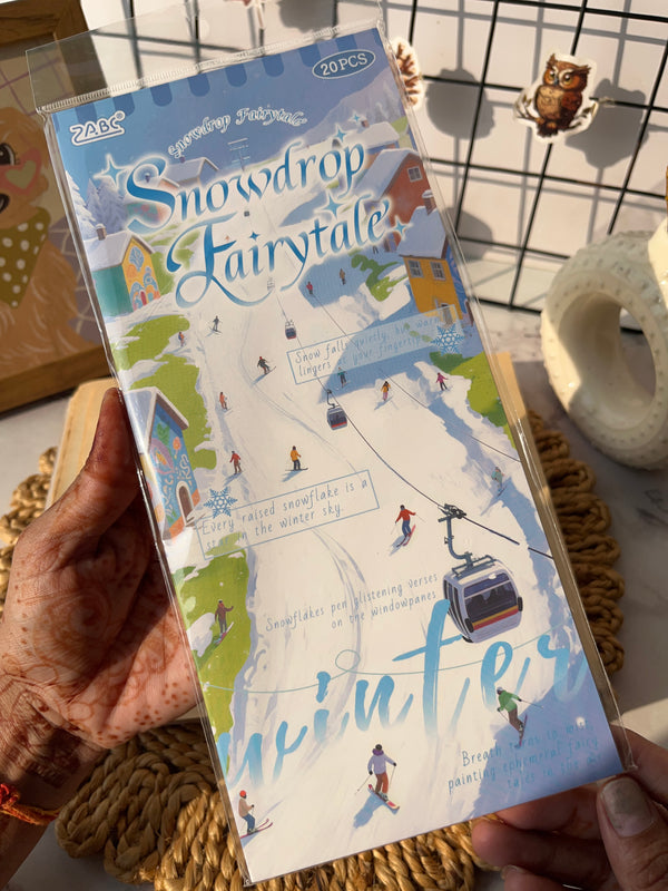 Journal season aesthetic sticker book - variant 02