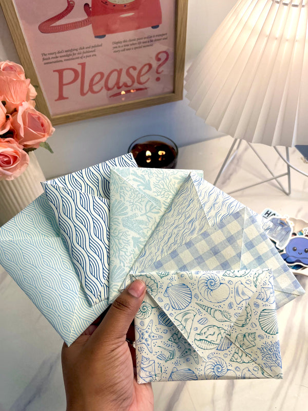 Mini envelopes - Beach edition (Pack of 6)