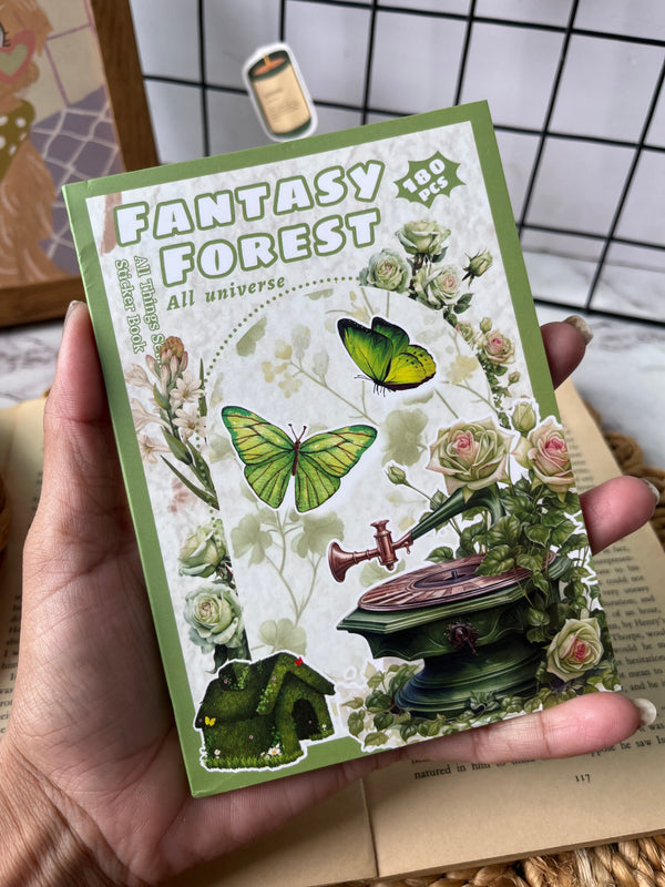 Butterfly Fantasy Forest PET
Sticker Book