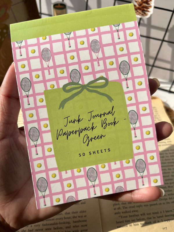 Junk journal Paperpack book - Green
