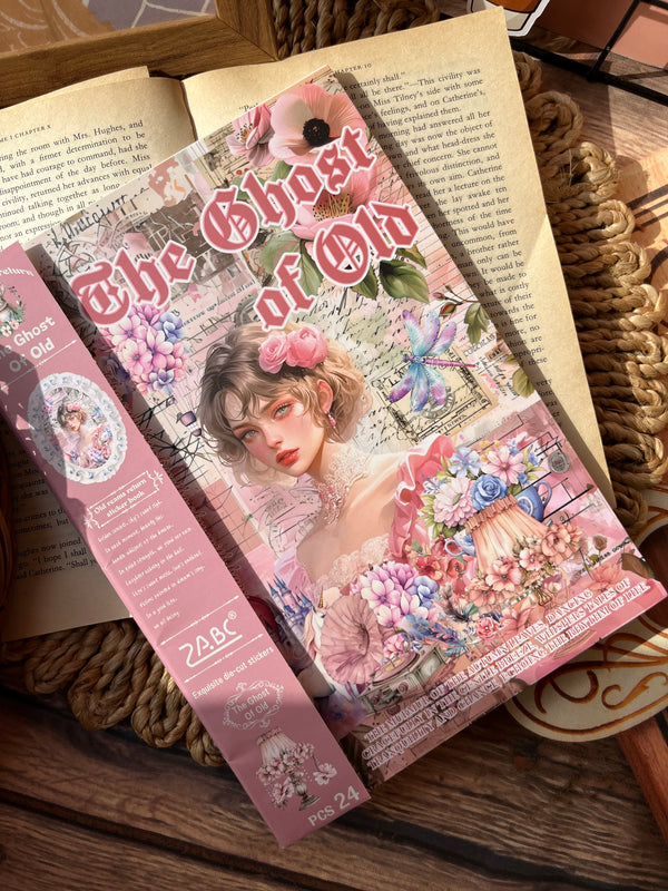 Vintage journal washi sticker book - variant 04