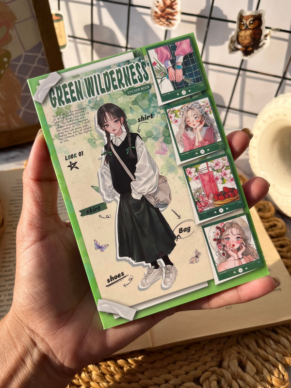 Journal Character PET sticker book - variant 03