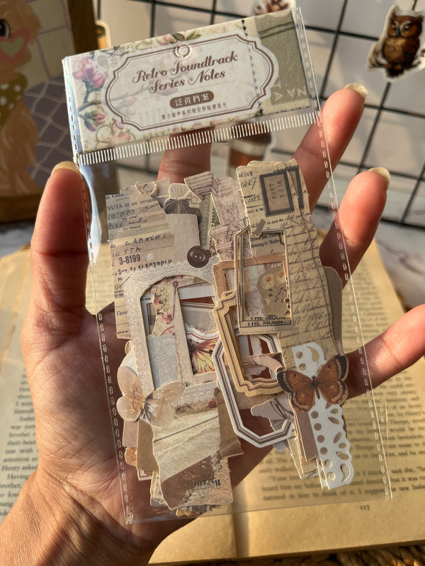 Antique Classic Journaling Diecut Pack - variant 06