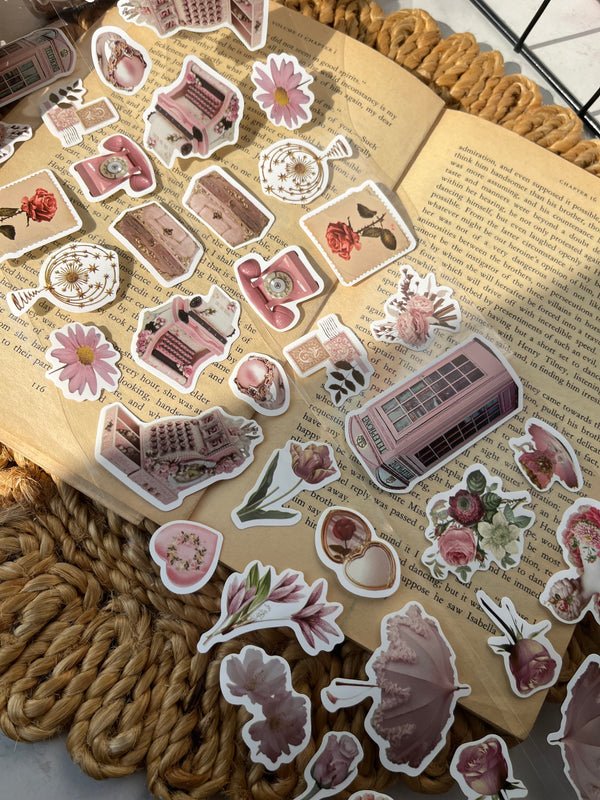 Retro Journal Collage Washi Tape - variant 01