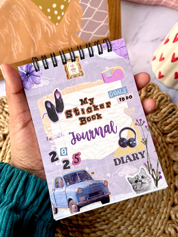My sticker book - variant Lavender