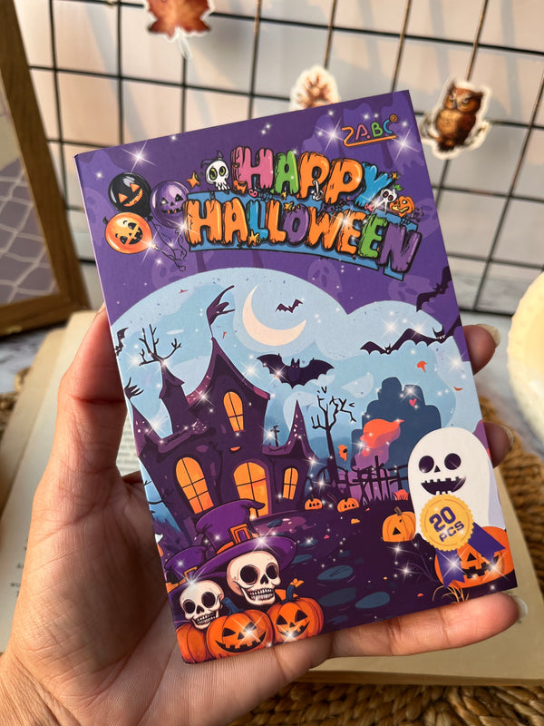 Halloween theme PET sticker book - variant 02