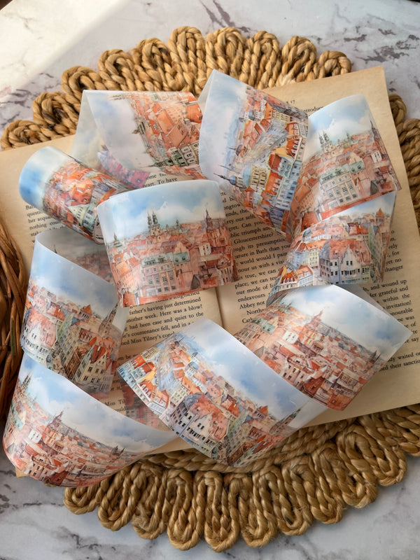 Travel scenery PET tape - variant 06