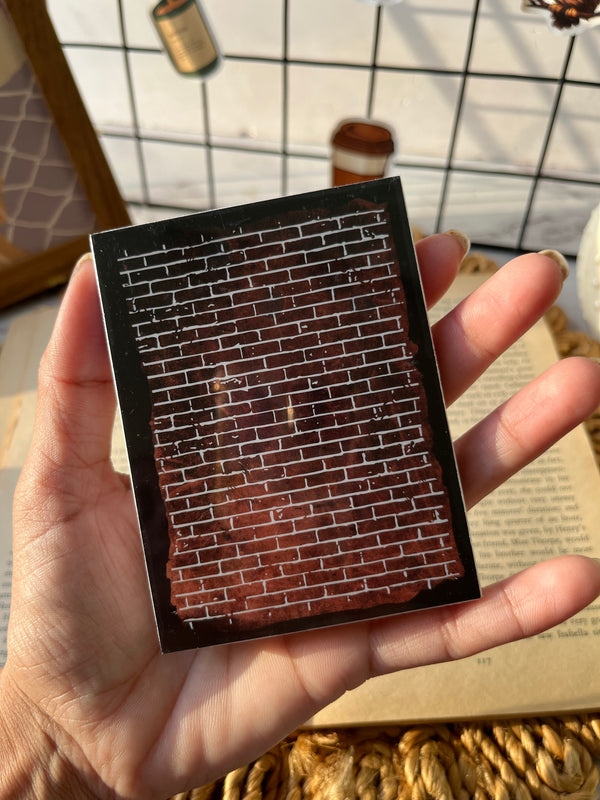 Urban Brick Texture Pattern Stamp