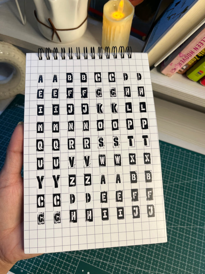 Alphabet sticker book - variant 02 – SHOP ABC