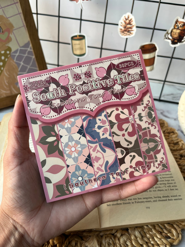 Floral Paperpack book (pack of 30pcs) - variant 06