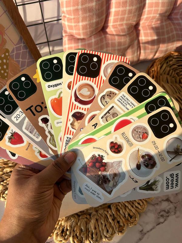 Phone cover stickers - variant 03
