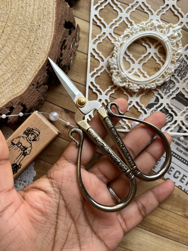 Vintage scissor - variant Bronze