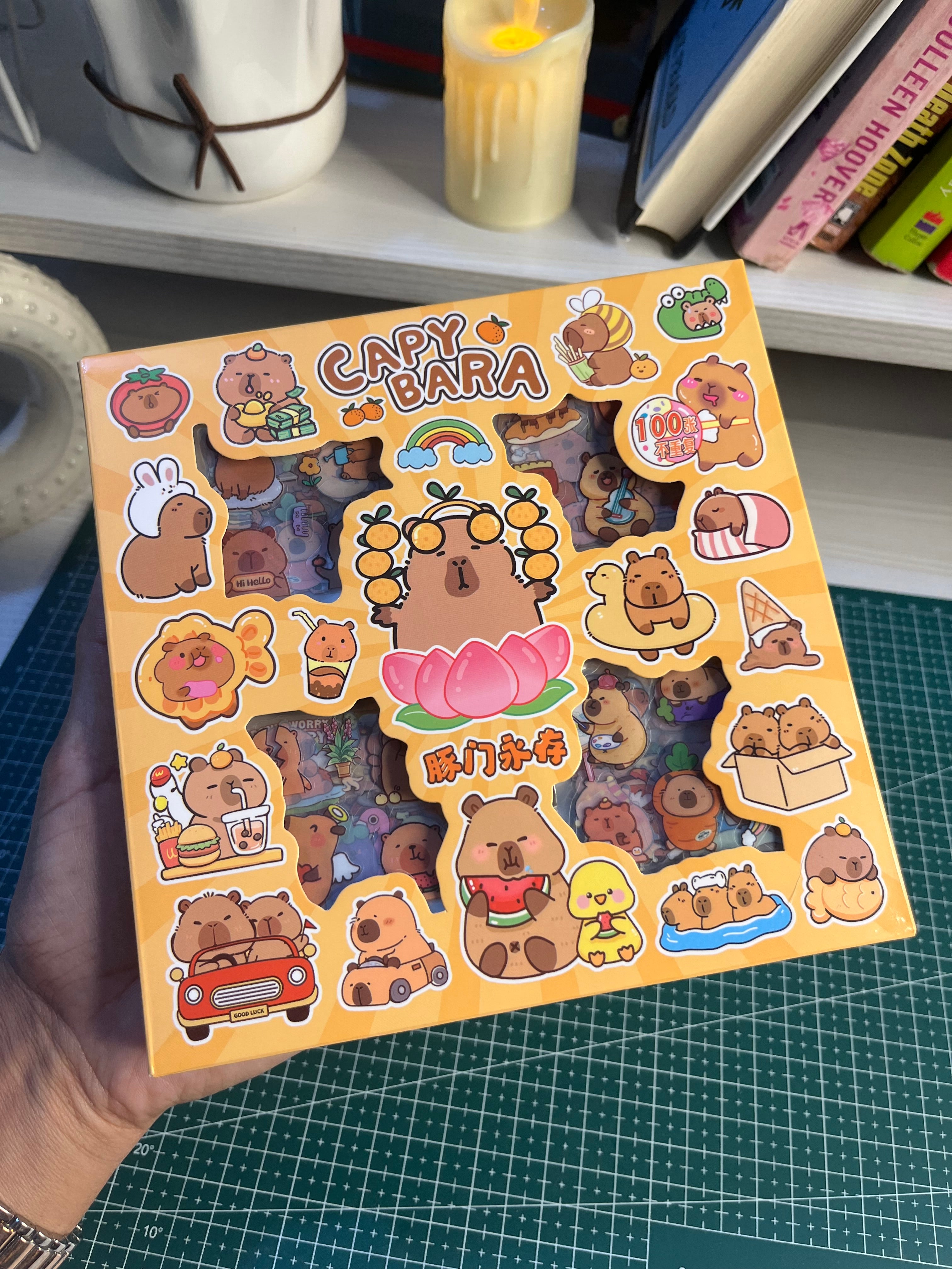 Capybara sticker box - variant 05 – SHOP ABC