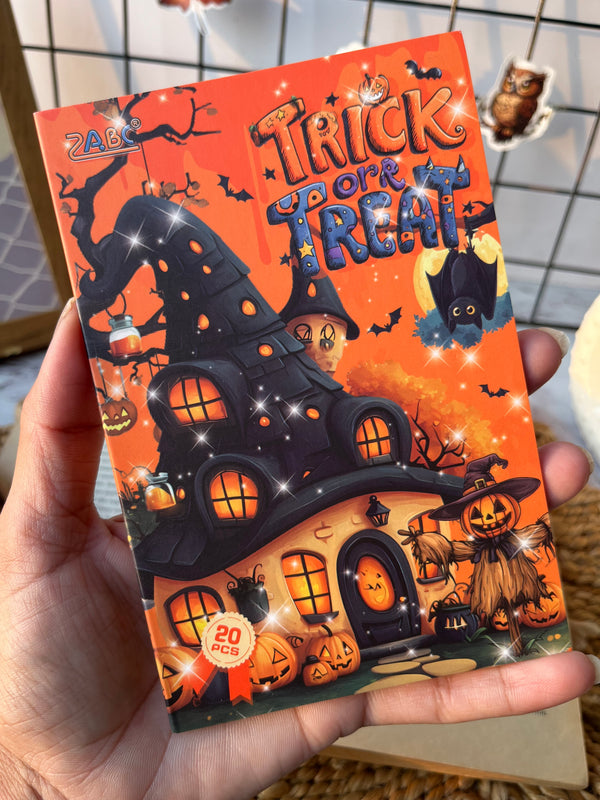 Halloween theme PET sticker book - variant 01