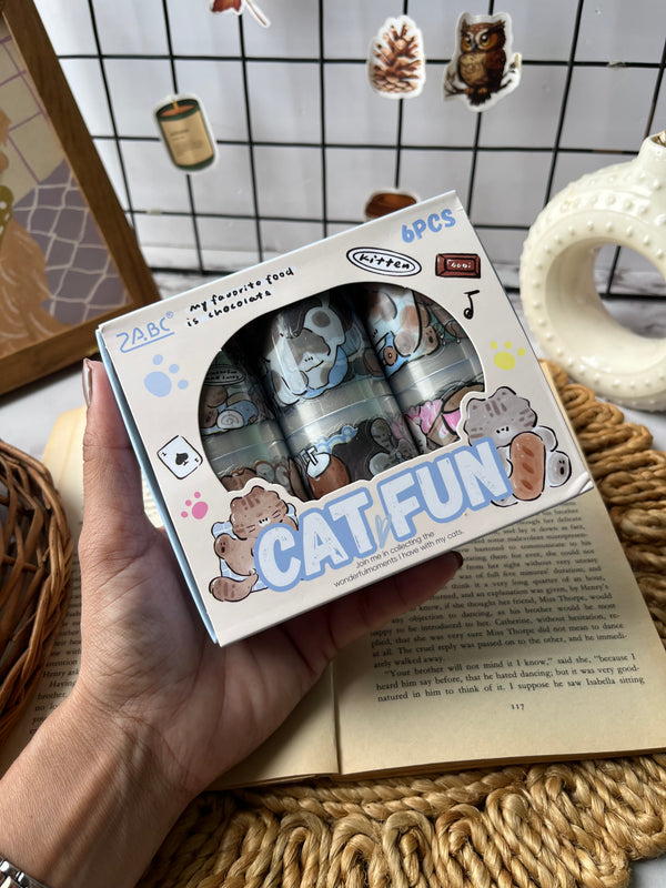 Cute PET Paradise tape set of 6 - variant 02