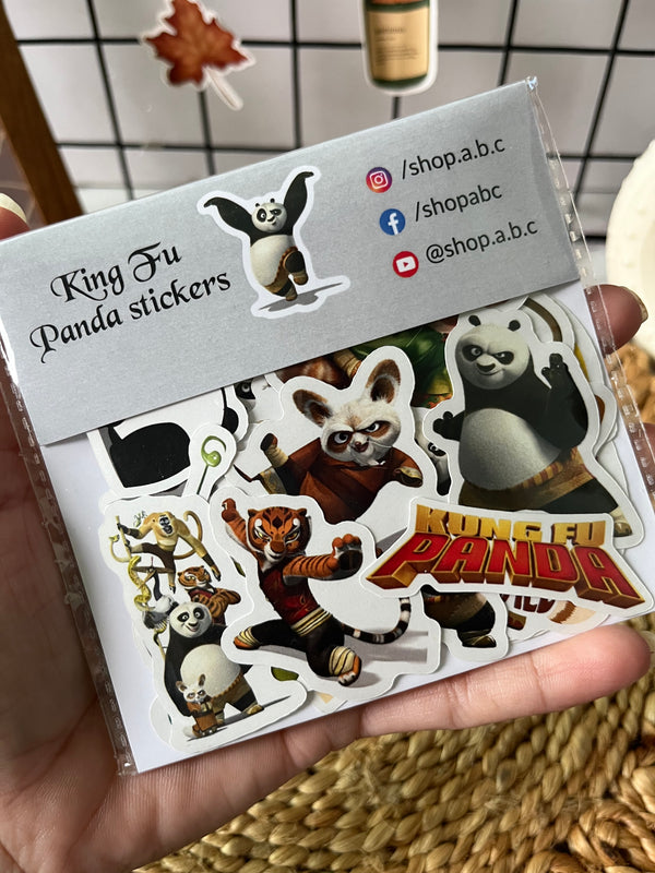 Cartoon Stickers : Kung Fu Panda stickers