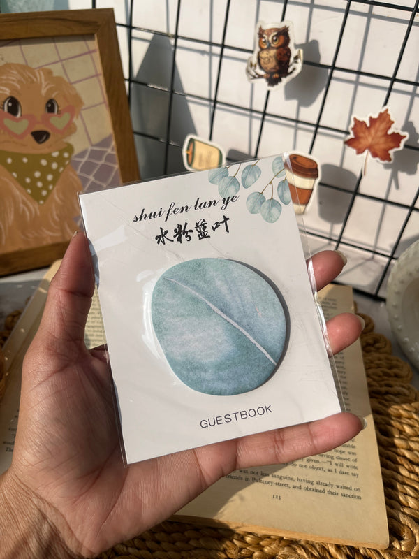 Leaf sticky notes - variant 04