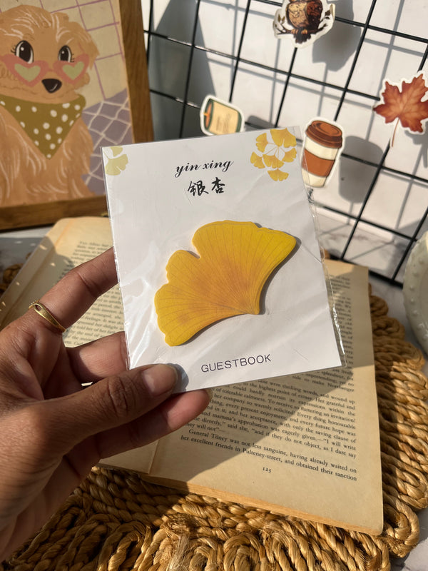 Leaf sticky notes - variant 02
