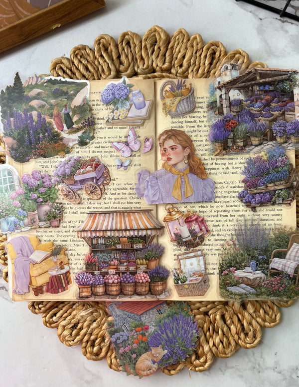 Cottage Daydreams PET sticker pack - variant 01
