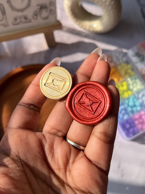 Wax seal stamp - envelope letter
