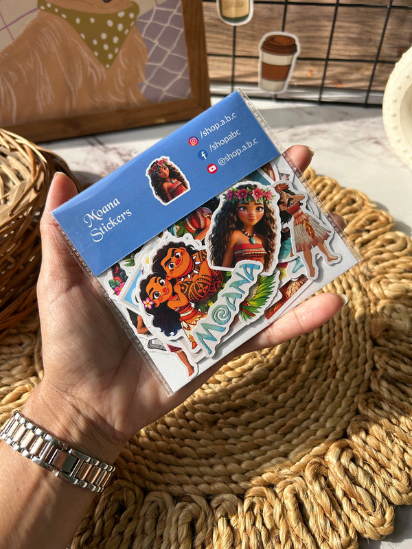 Cartoon Stickers : Moana