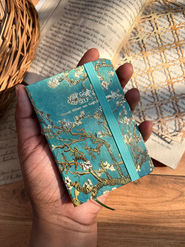 Van Gogh aesthetic ruled A7 Journal - variant 02
