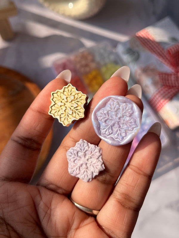 Wax seal stamp - Snowflake
