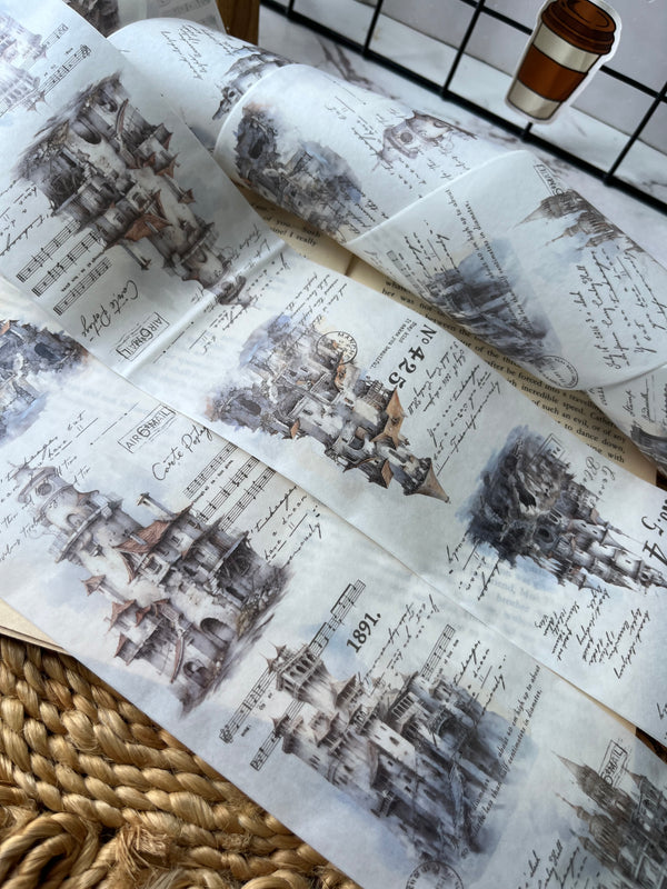 Enchanted Castles Vintage Washi tape