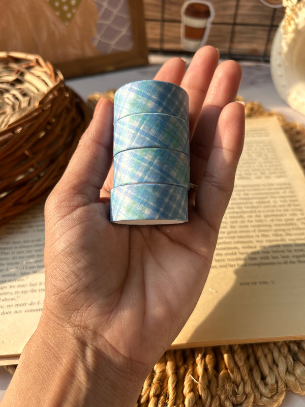Kawaii grid washi tape - variant 10