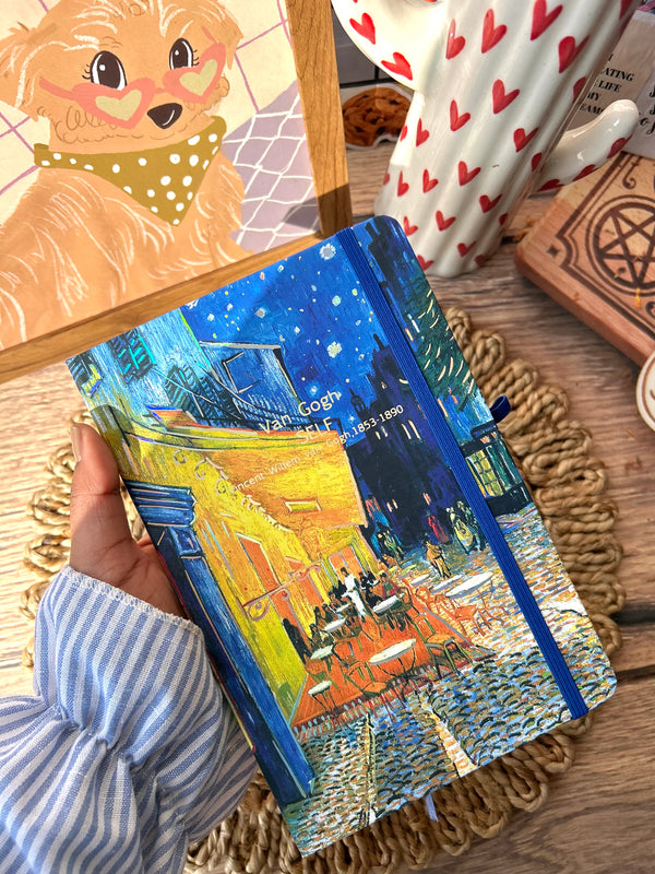 Van Gogh aesthetic ruled A5 Journal - variant 03