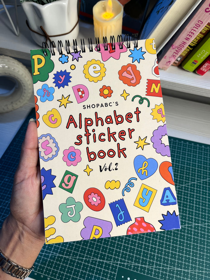 Alphabet sticker book - variant 02 – SHOP ABC