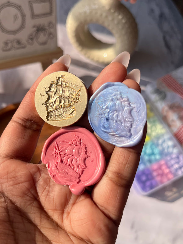 Sea Voyage Wax Seal Stamp