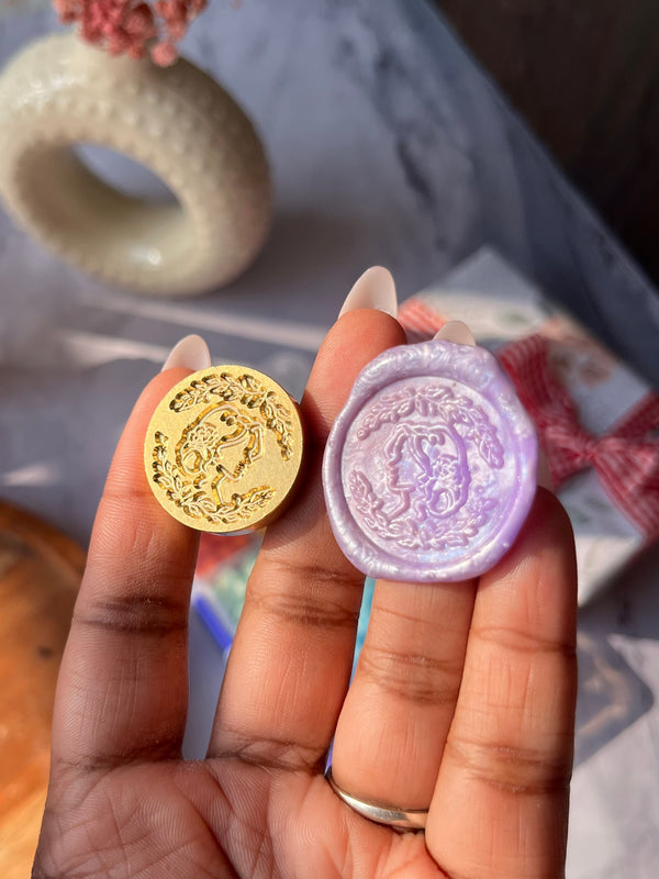 Elegant Lady Wax seal stamp