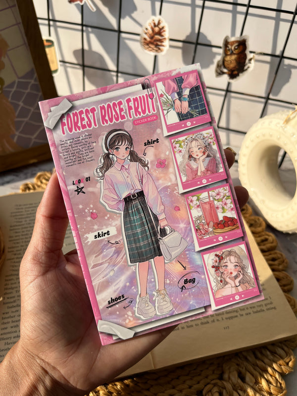 Journal Character PET sticker book - variant 02