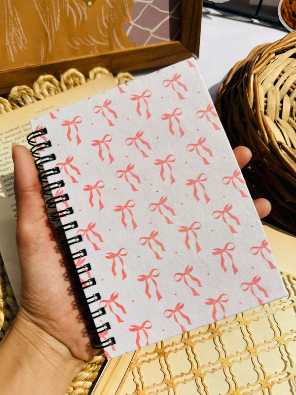 Aesthetic handmade paper journal - Pookie edition