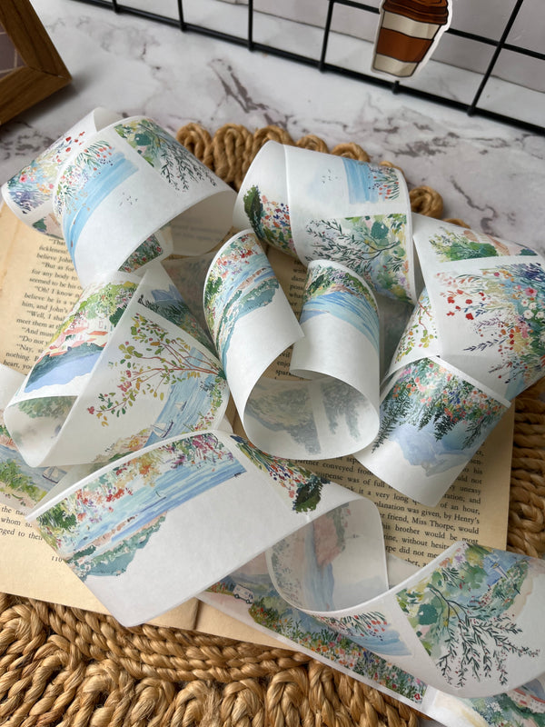 Dreamy Landscape Scenery Washi Tape - variant 03
