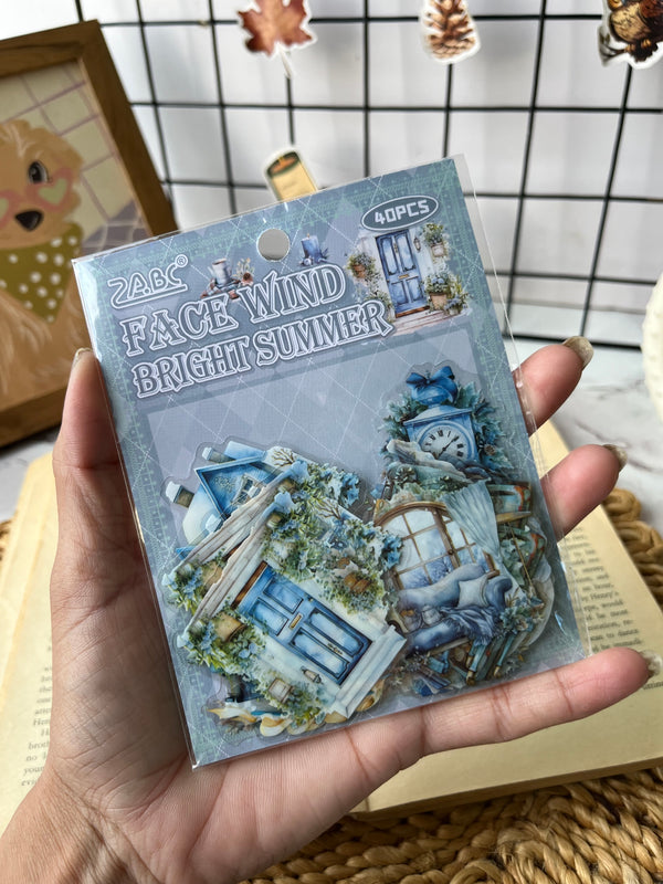 Cozy Study Journaling Sticker Pack - variant 02