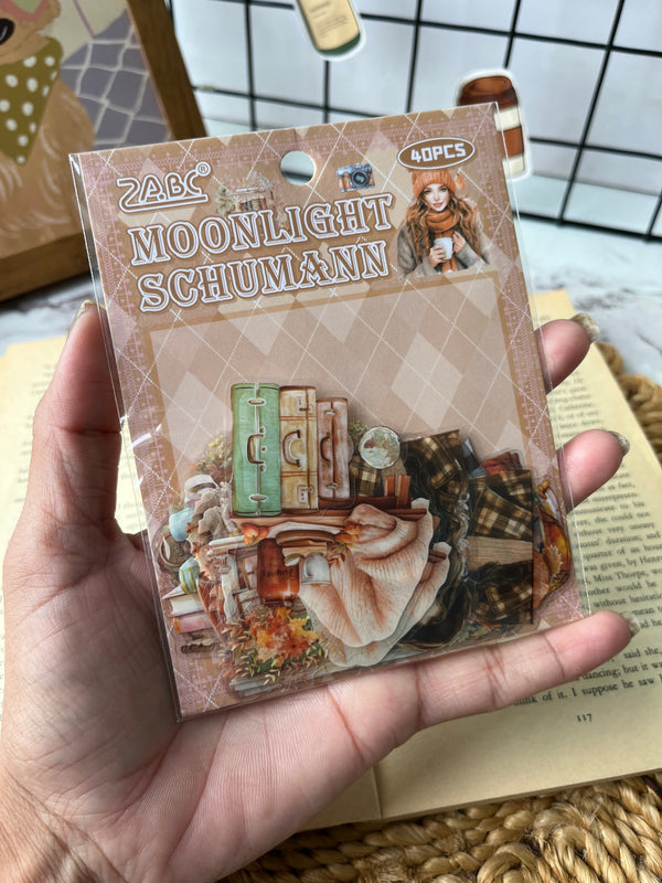 Cozy Study Journaling Sticker Pack - variant 05