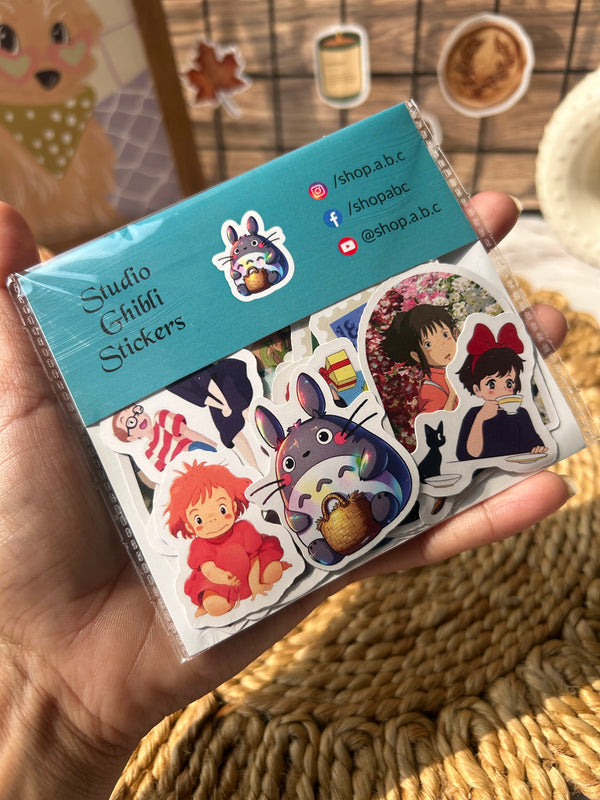 Cartoon Stickers : Studio Ghibli