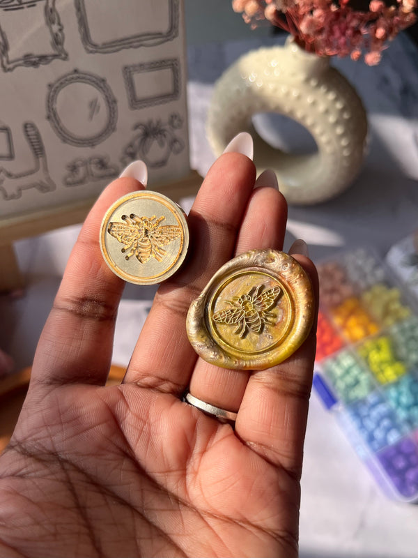 Wax seal stamp - Honey Bee