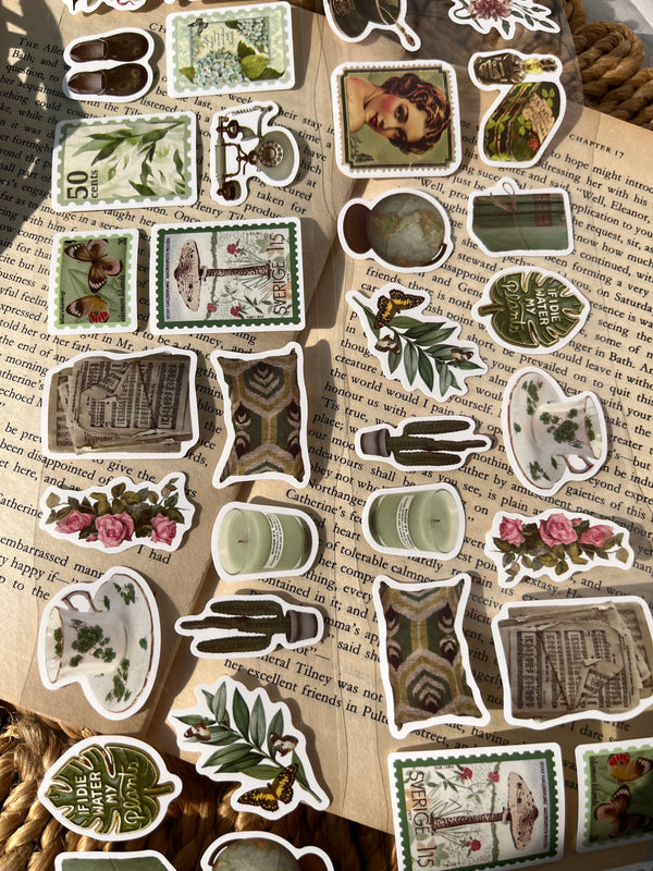 Retro Journal Collage Washi Tape - variant 04