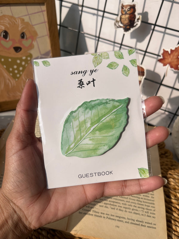 Leaf sticky notes - variant 01
