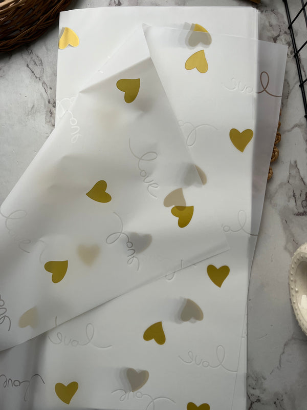 Gift wrapping sheets set of 20 - variant 07