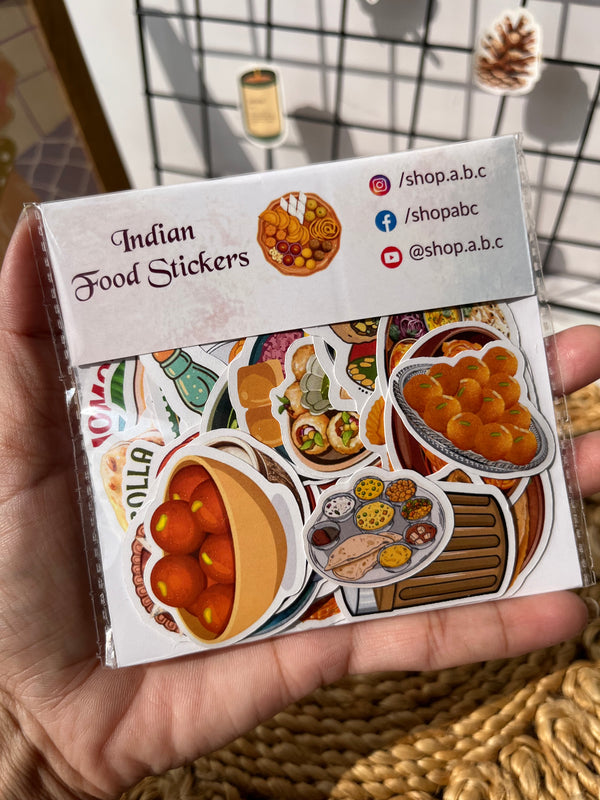 Indian Food stickers