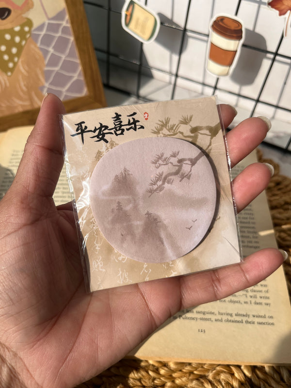 Scenery sticky notes - variant 03