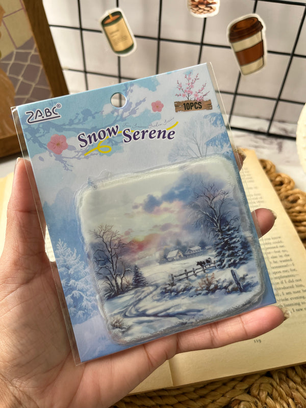 Dreamy Landscape PET Stickers - variant 02