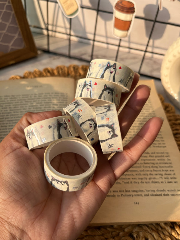 Cute animal theme washi tape - variant 07