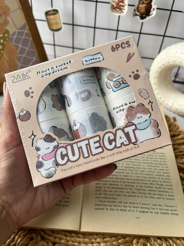 Cute PET Paradise tape set of 6 - variant 01