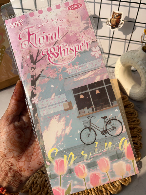 Journal season aesthetic sticker book - variant 04