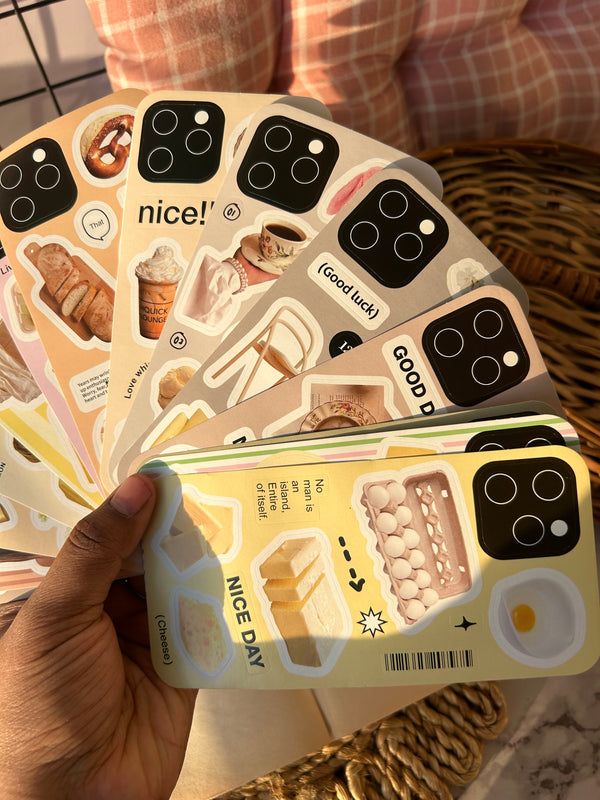 Phone cover stickers - variant 01